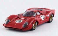 1/43 VOITURE  FERRARI 312 P coupé #12 Bridgehampton-1969-PILOTE RODRIGUEZ-BEST9589